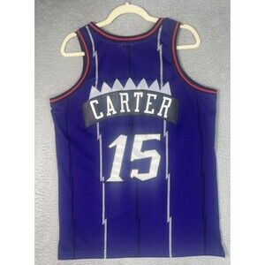 Mitchell & Ness Sewn Jersey 1998-99 Vince Carter #15 Raptors Mens Medium Purple